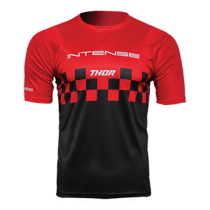 INTENSE THOR Assist Chex Short Sleeve Red Jersey
